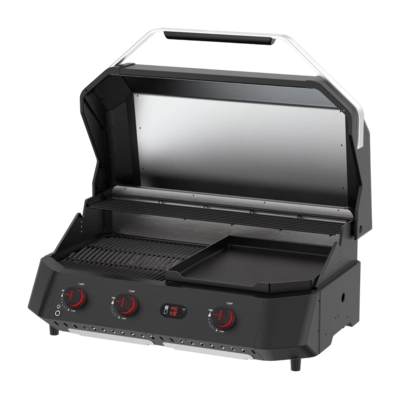 Grill Plancha-Grill Cozze G-800 Combo Gas 3 Zones