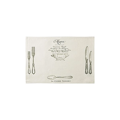 4 tischsets Aquanova Cucina Elfenbein (Baumwolle)