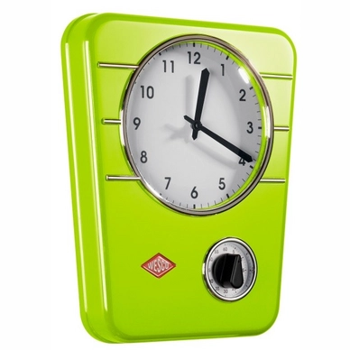 Küchenuhr Wesco Classic Line Lime Grün