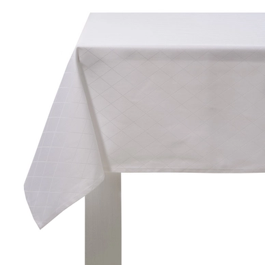 Tischdecke DDDDD Rhombus Weiß (Baumwolle)