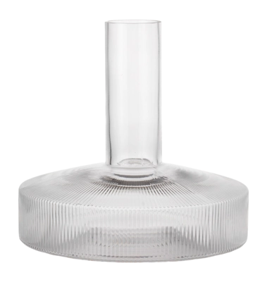 Dekantierkaraffe Ferm Living Ripple Clear 1,1 L