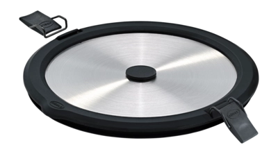 Deckel Rösle Flexx 2Go mit Verschluss Silber 16,5 cm
