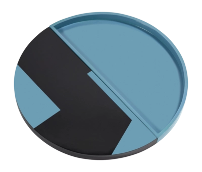 Tablett Serax Black / Blue (60 x 60 x 3 cm)