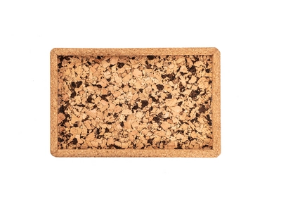 Tablett ZicZac Querco Coal 22,5 x 14,5 cm