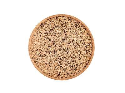 Tablett ZicZac Querco Coal 36 cm