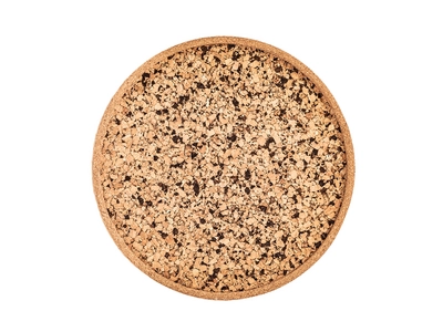 Tablett ZicZac Querco Coal 40 cm