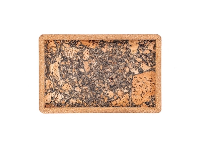Tablett ZicZac Querco Earth 22,5 x 14,5 cm