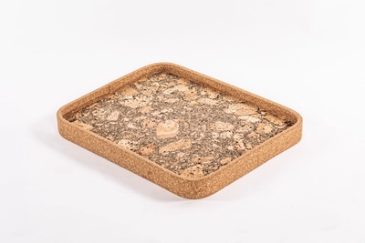 Tablett ZicZac Querco Earth 42 x 32,5 cm