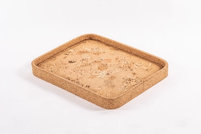Tablett ZicZac Querco Rock 42 x 32,5 cm