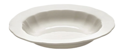 Tiefer Teller Serax High S White Silhouette 22 cm