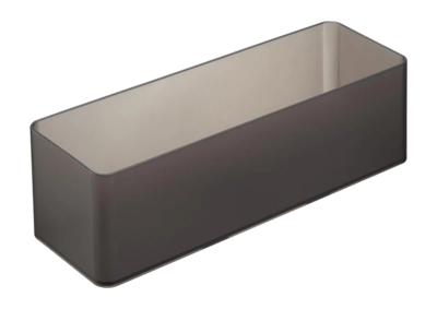 Tiefer Schubladeneinsatz Yamazaki Tower Black Small