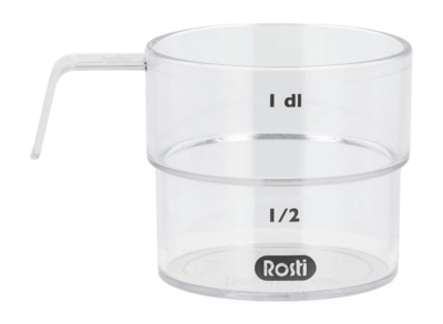 Messbecher Rosti Deziliter Mensura Clear 100 ml
