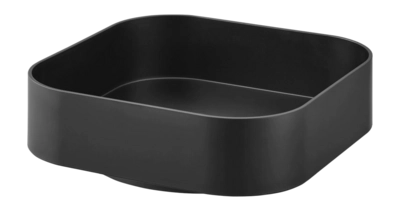 Drehbares Aufbewahrungsregal Yamazaki Tower Black