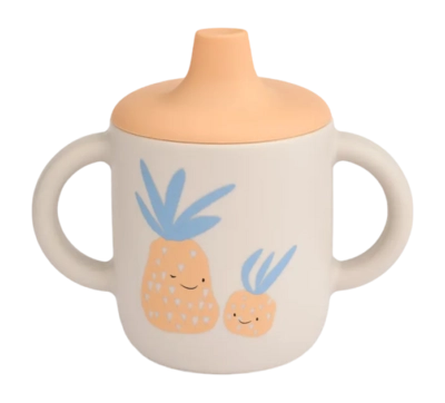 Trinkbecher Liewood Neil Sippy Cup Pineapple / Sandy 150 ml