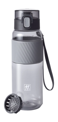 Trinkflasche Zwilling Grau 680 ml