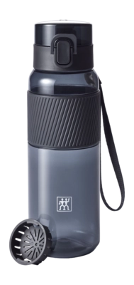 Trinkflasche Zwilling Schwarz 680 ml