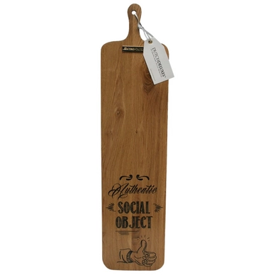 Servierplatte Dutchdeluxes Slimfit Typographic Social Object