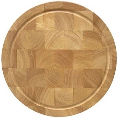Schneidebrett Diamant Sabatier Gemasertes Holz (30 x 3)