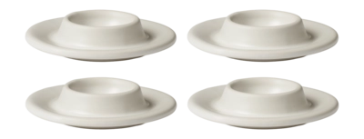 Eierbecher Bolia Edge Eierbecher Ecru (Set von 4)