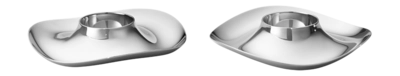 Eierbecher Georg Jensen Cobra Rostfreier Edelstahl (2er-Set)