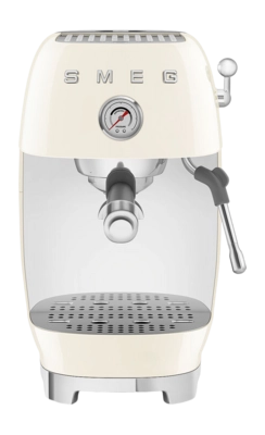 Espresso-/Kaffeemaschine Smeg ECF03CREU 50's Style Cream
