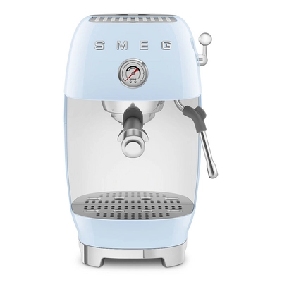 Espresso Kaffeemaschine Smeg ECF03PBEU 50's Style Pastellblau