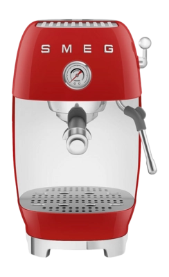 Espresso-/Kaffeemaschine Smeg ECF03RDEU 50's Style Red