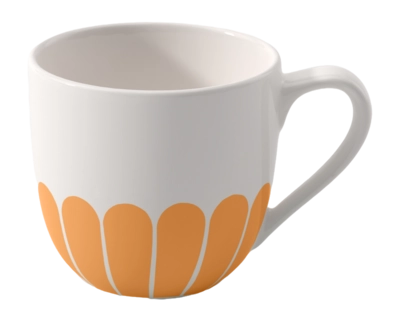 Espressotasse Villeroy & Boch Fleur White / Soleil 70ml (6er-Set)