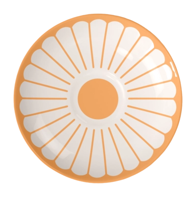 Espressountertasse Villeroy & Boch Fleur White / Soleil Ø11,5cm (6er-Set)