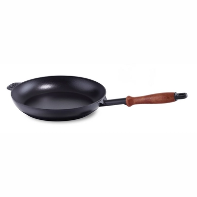 Bratpfanne Fissler Arcana Holzgriff Schwarz 28 cm