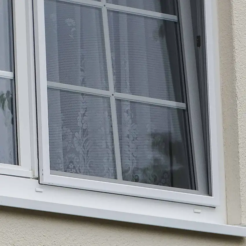 Fliegengitter-Rahmen | für Fenster mit überstehender Wassernase | FlairlinePlus-WN
