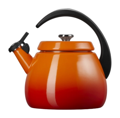 Wasserkessel Le Creuset Cloche Orange 2,1 Liter