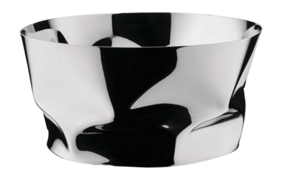 Obstkorb Alessi Compressioni Edelstahl 19,5 cm