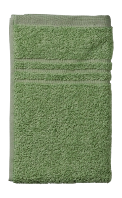 Gästehandtuch Kela Leonora Moss Green - 30 x 50 cm