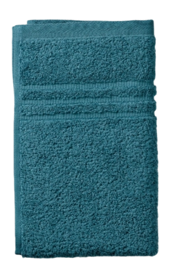 Gästehandtuch Kela Leonora Teal Blue - 30 x 50 cm