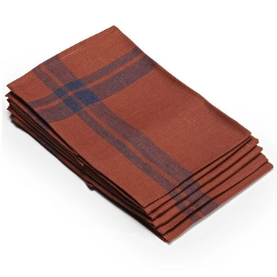 6 Geschirrtücher Libeco Hudson Brown Leinen
