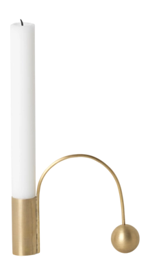 Kerzenhalter Ferm Living Balance Brass