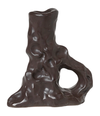 Kerzenhalter Ferm Living Dito Single Dark Brown