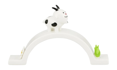 Weihnachtsdekoration Alessi Happy Eternity Baby Bridge White