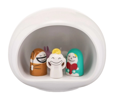 Weihnachtsdekoration Alessi Presepe Crib Multi
