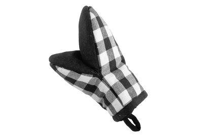 Küchenhandschuhe Tiseco Home Studio Gingham Black (2er-Set)
