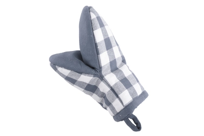 Küchenhandschuhe Tiseco Home Studio Gingham Blue (2er-Set)