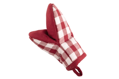 Küchenhandschuhe Tiseco Home Studio Gingham Red (2er-Set)