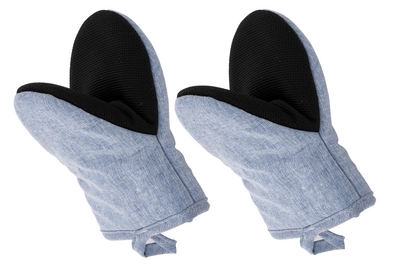 Küchenhandschuhe Tiseco Home Studio Stella Blue Light (2er-Set)