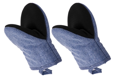 Küchenhandschuhe Tiseco Home Studio Stella Dark Blue (2er-Set)