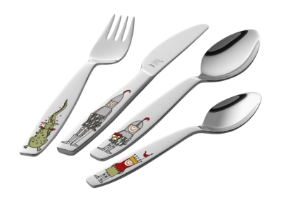 Kinderbesteckset Zwilling Ritter Eckbert (4-teilig)