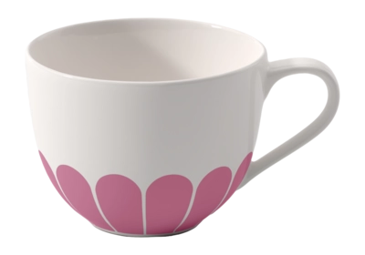 Kaffeebecher Villeroy & Boch Fleur White / Cassis 160ml (6er-Set)