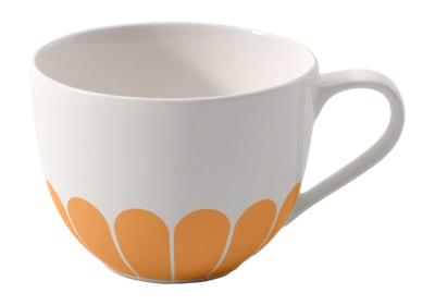 Kaffeebecher Villeroy & Boch Fleur White / Soleil 160ml (6er-Set)