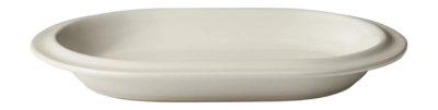 Schüssel Bolia Edge Ecru 21 x 30 cm
