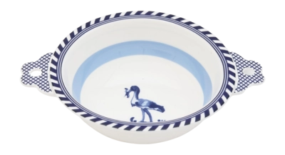 Schüssel POLSPOTTEN x Rijksmuseum Bird Patterned Blue 17 cm